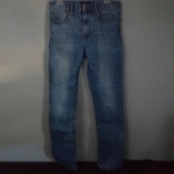 Forever 21 Blue Straight Jeans Classic Denim ( Box HQ ) - Picture 1 of 3